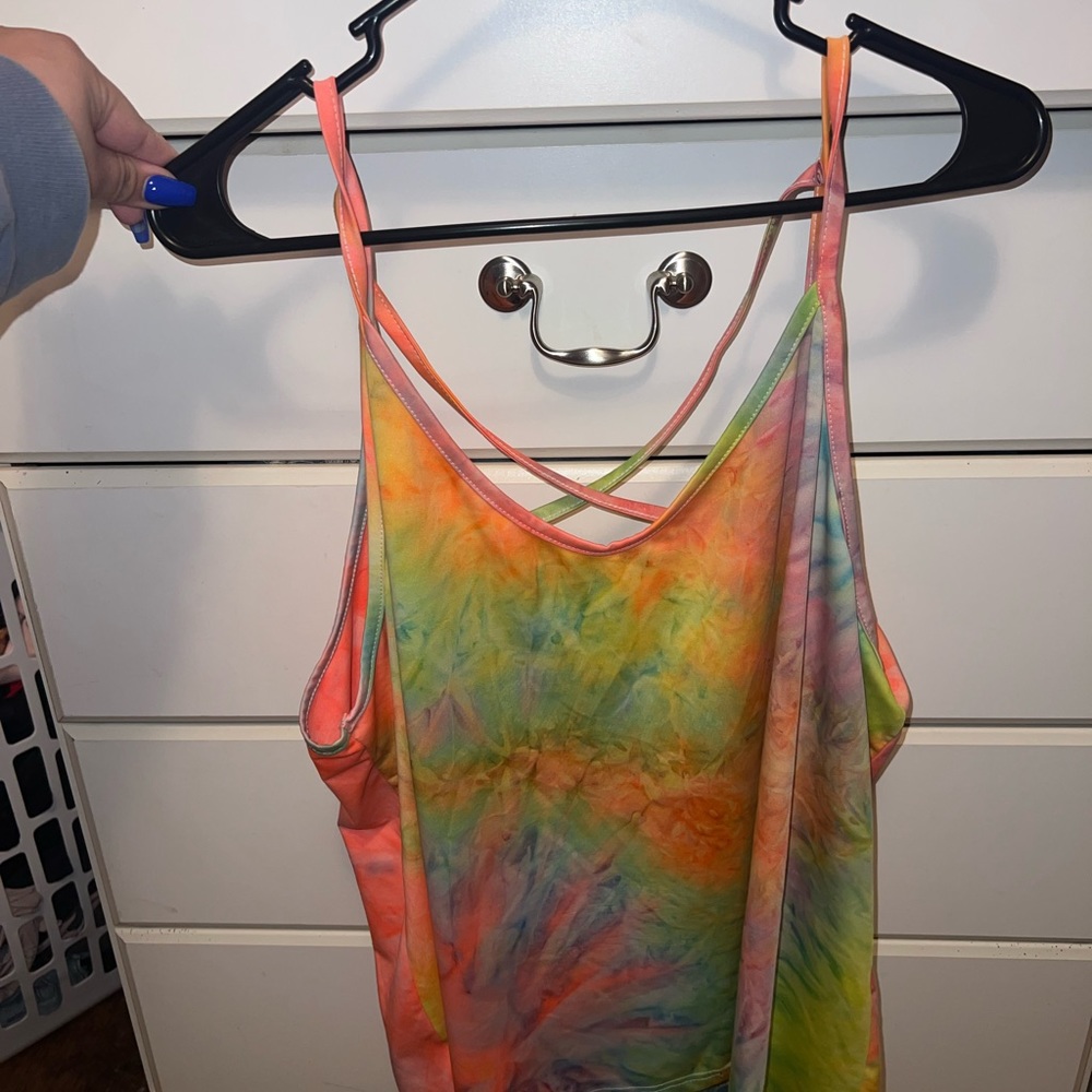 Tie dye tank top